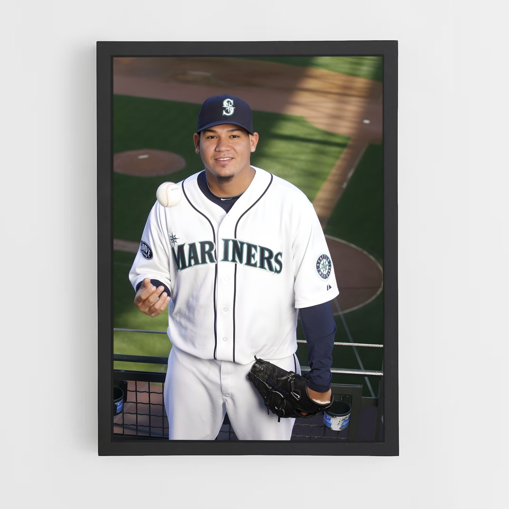 Poster Felix home – affiche Baseball (vue 2)